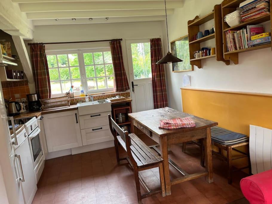 Le Colombage, Jolie Longere Pres De Giverny Eure Hardencourt-Cocherel Екстер'єр фото