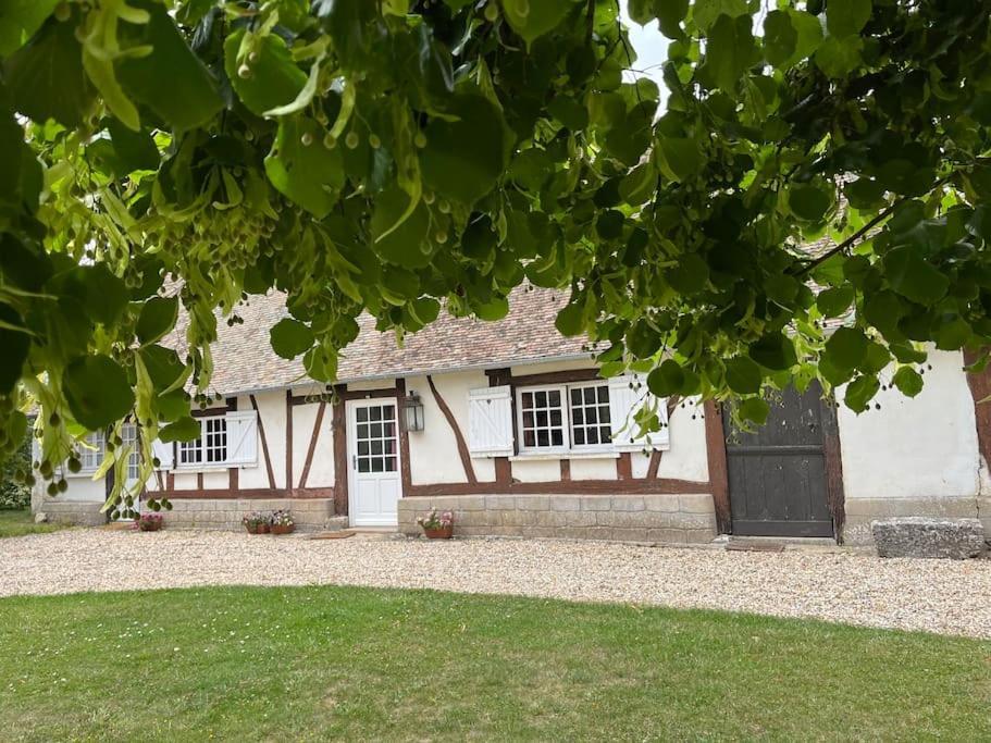 Le Colombage, Jolie Longere Pres De Giverny Eure Hardencourt-Cocherel Екстер'єр фото